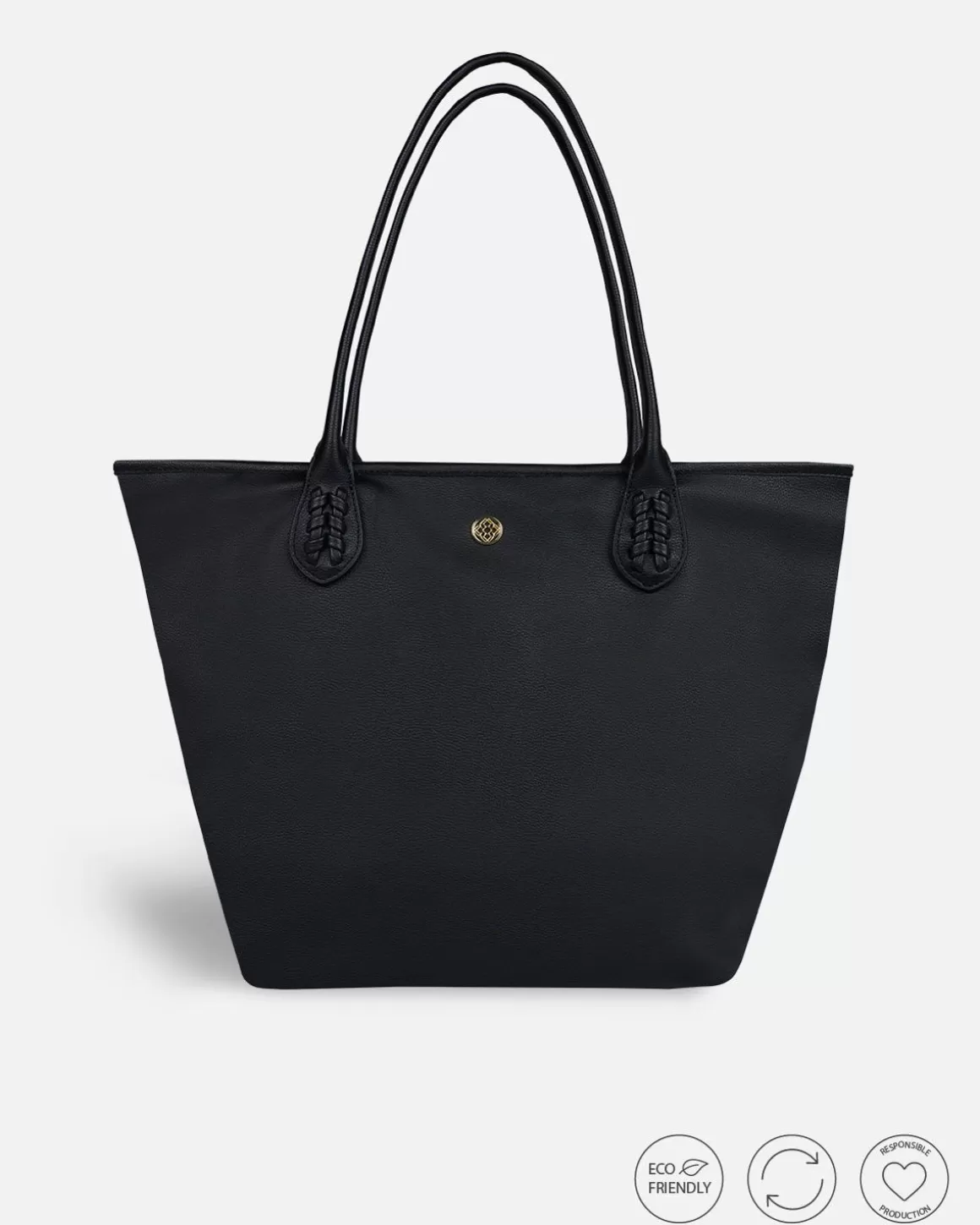 Lonbali Bolso Basic Conscious Negro | Bolsos Shopper