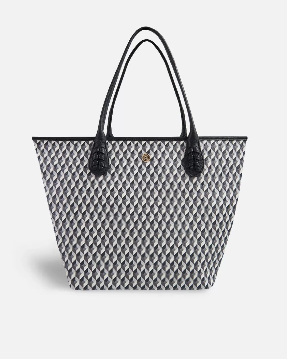 Lonbali Bolso Born B&W Negro | Bolsos Shopper