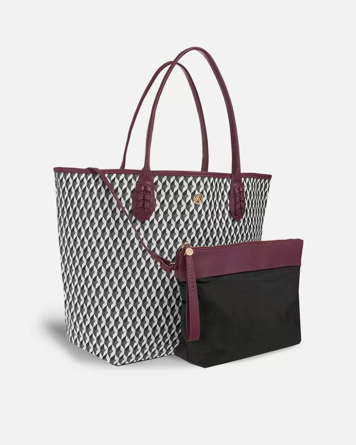 Lonbali Bolso Born B&W Wine | Bolsos Shopper