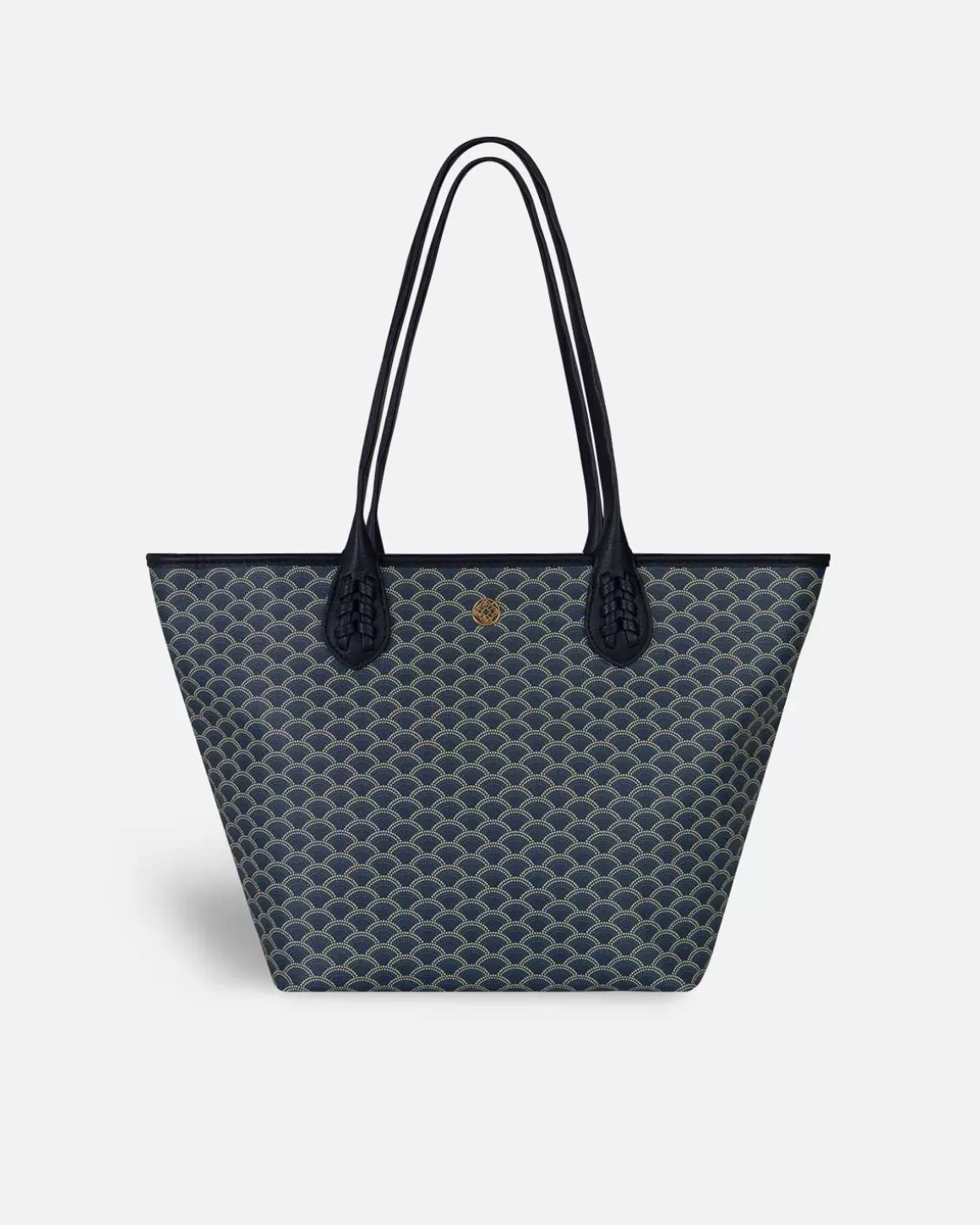 Lonbali Bolso Kubu Midi Azul Marino | Bolsos Shopper