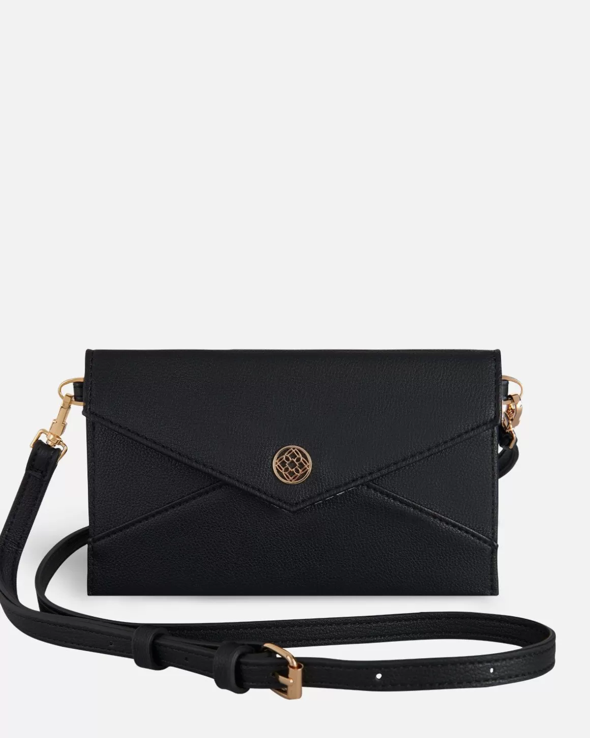 Lonbali Cartera Basic Negro | Bolsos Bandolera